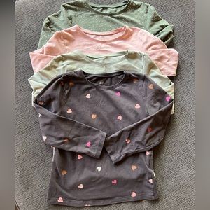 H&M basic long sleeve shirts of 4